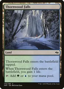 1x Thornwood Falls NM Eng MTG - Fate Reforged - Image 1