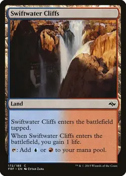 1x Swiftwater Cliffs NM Eng MTG - Fate Reforged - Image 1