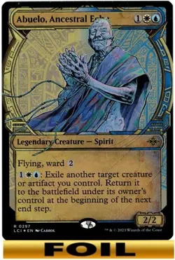 1x - Abuelo, Ancestral Echo - FOIL SHOWCASE #297 - Lost Caverns of Ixalan MTG - Image 1