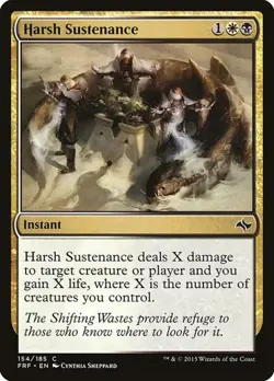 1x Harsh Sustenance NM Eng MTG - Fate Reforged - Image 1