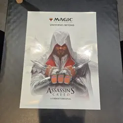 Universes Beyond Assassin's Creed Foil MtG Poster 18x24 Magic The Gathering - Image 1