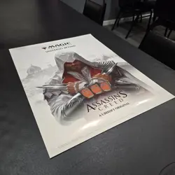Universes Beyond Assassin's Creed Foil MtG Poster 18x24 Magic The Gathering - Image 2