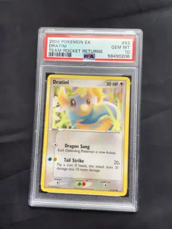 Pokemon Cards: EX Team Rocket Returns Common: Dratini 53/109: PSA 10 - Image 1