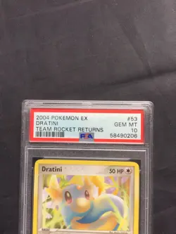 Pokemon Cards: EX Team Rocket Returns Common: Dratini 53/109: PSA 10 - Image 3
