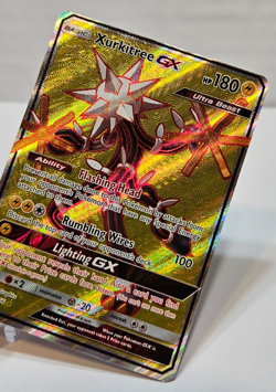 Xurkitree GX 142/156 Full Art Ultra Rare Sun & Moon Ultra Prism Pokemon 629 - Image 4