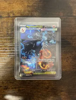 Mega Charizard x Ex - 125/094 Phantasmal Flames Pokemon TCG Card - Image 1