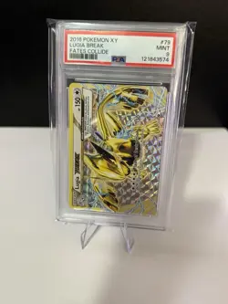 Pokemon Card Lugia BREAK 79/124 XY Fates Collide PSA 9 Full Art Mint - New Cert - Image 1