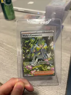 Wally's Compassion 186/132 Pokemon Mega Evolution Special Illustration Rare NM - Image 1