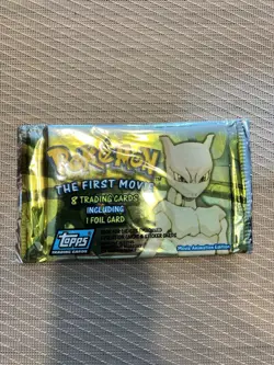 Pokemon Trading Card Topps Booster Pack Lot Sealed - Image 1