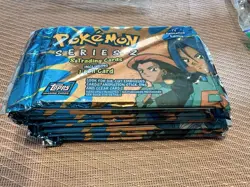 Pokemon Trading Card Topps Booster Pack Lot Sealed - Image 3