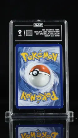 Mega Charizard X ex 2025 Pokemon Mega Evo Phantasmal Flames Black Star Promo - Image 2