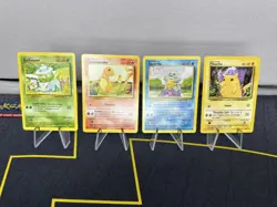 Pokemon TCG Vintage Base Set Charmander Pikachu Squirtle Bulbasaur 1999 WOTC - Image 1