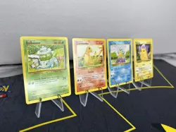 Pokemon TCG Vintage Base Set Charmander Pikachu Squirtle Bulbasaur 1999 WOTC - Image 3