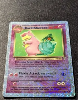 Pokemon LEGENDARY COLLECTION - #8/110 Dark Slowbro - Reverse Holo - ENG - MP/LP - Image 3