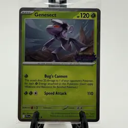 Genesect 008/094 Best Buy Sealed Stamped Promo Pokemon TCG Phantasmal Flames 3 - Image 1