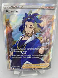 Adaman - Astral Radiance 181/189 - Full Art Ultra Rare Pokemon Near Mint/NM - Image 1