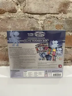 ❄Chilling Reign Ice Rider Calyrex Pokemon Center Elite Trainer box - Image 2