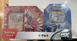 Pokemon TCG Miraidon & Koraidon Costco 2-Pack Tins -9 Packs -SEALED -SHIPS FAST! - Image 1