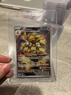 Alakazam - MEP009 - Pokemon Mega Evolution POKEMON CENTER SEALED Holo Promo NM - Image 1