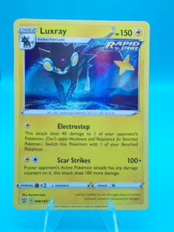 Luxray 048/163 Swsh05: Battle Styles Pokemon TCG Holo Near Mint/Mint - Image 1