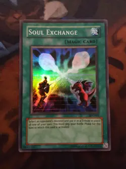 Yugioh Soul Exchange SDY-041 Super Rare Unlimited Edition W11 - Image 1