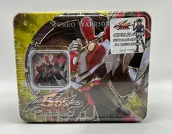 (701032) Yugioh 5D's 2008 Turbo Warrior Collectors Tin - NON MINT Sealed - Image 1