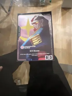 EX Base EXBP-005 Gundam TCG Bandai Card Games Fest 25-26 Stamped Exclusive Promo - Image 1