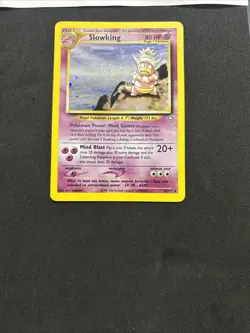 Pokemon Card Slowking 14/111 -Neo Genesis -eng-Holo-Swirl-Exc! - Image 3