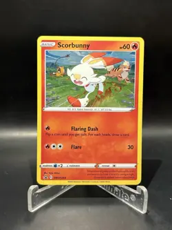Scorbunny Cosmos Holo SWSH244 SWSH Sword & Shield Promo Cards Holo - Image 1