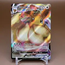 Eevee VMAX SWSH087 SWSH: Sword & Shield Promo Cards Holo Not Sealed - Image 1
