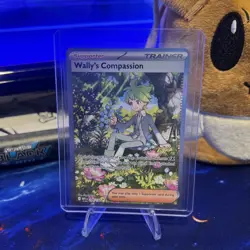 Pokemon TCG Mega Evolution Wally’s Compassion Trainer Card 186/132 Pack Fresh - Image 1
