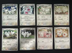 Pokemon TCG Tandemaus & Maushold Lot: 8 Card Collection Set - Image 1