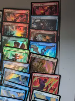 MTG 134 Outlaws Of Thunder Junction Cards Foils Only Part Set Inc Boom Box. - Image 3