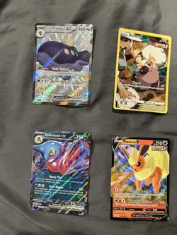 Pokemon TCG Lot of 8 Cards Including V’s, EX, Full Arts, And Illustration Rares - Image 2