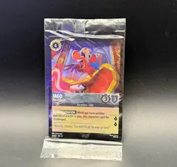 Disney Lorcana Iago #8 Out of Reach - 2025 D23 Exclusive Card (Sealed) - Image 1
