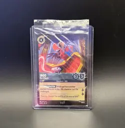 Disney Lorcana Iago #8 Out of Reach - 2025 D23 Exclusive Card (Sealed) - Image 3