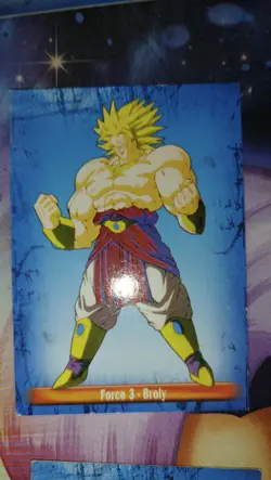 Carte Dragon Ball GT anthologie n 64 Z Anthologia Panini rare DBZ fr Card Broly - Image 1