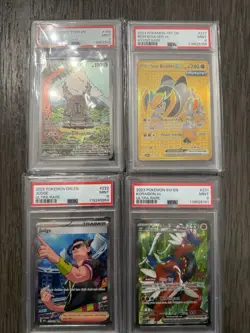 Pokemon Cards Lot Of 4 PSA SLABS All PSA 9's - Image 1