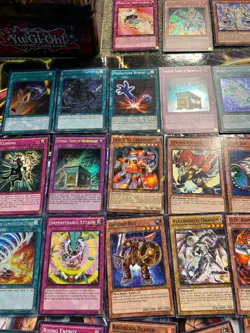 HUGE RARE YUGIOH TCG CARD COLLECTION LOT RARES HOLOS FOILS ULTRA SUPER RARE - Image 5