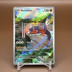 Koraidon 014 Sv: Scarlet & Violet Promo Cards Holo Not Sealed - Image 1