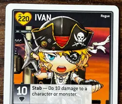 Maplestory TCGi - Ivan - Character 59/96 - 2007 WOTC Wizards - Trading Card - Image 2