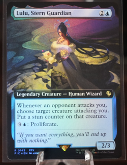 Lulu Stern Guardian Final Fantasy MTG Extended Art Foil R0143 NM/M - Image 1