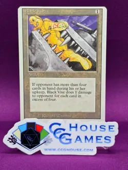 Black Vise - Revised - Misprint Miscut Oddities MTG Magic *CCGHouse* - Image 1