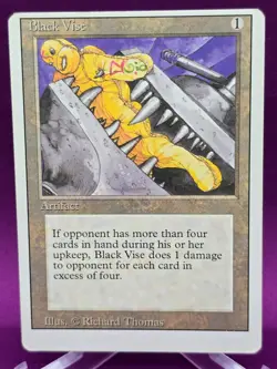 Black Vise - Revised - Misprint Miscut Oddities MTG Magic *CCGHouse* - Image 2