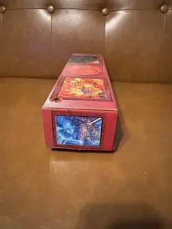 Magic The Gathering Cardboard Storage Box - Red Mana Symbol (1996) MTG Vintage - Image 2