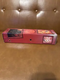 Magic The Gathering Cardboard Storage Box - Red Mana Symbol (1996) MTG Vintage - Image 3