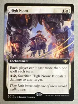 MTG / High Noon / OTJ / #0314 / Regular (Extended Art) / Rare / NM - Image 1