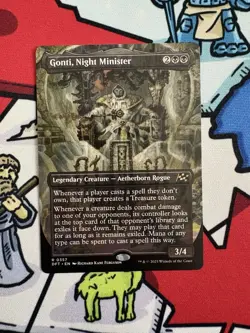 Gonti, Night Minister x1 Mtg Borderless Aetherdrift - Image 1