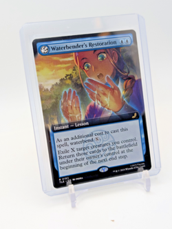 MTG - Waterbender's Restoration - Extended Art Rare #183 - Avatar: TLA (TLE) NM - Image 1
