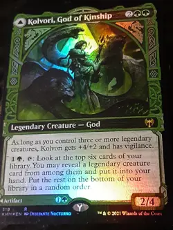 Kolvori God of Kinship Showcase FOIL , Kaldheim , NM , MTG , FREESHIPPING - Image 2